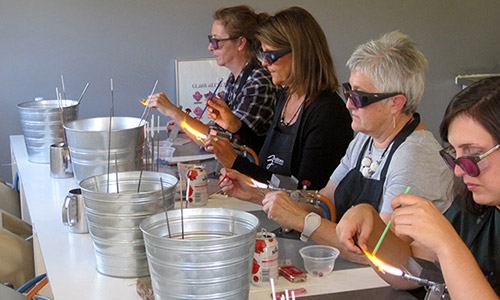 Picture: Glaskralen branden