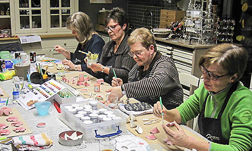 Picture: Bloemen in papier porselein