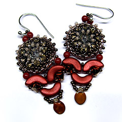 Picture: Oorbellen Barok by Puca (cursisten)