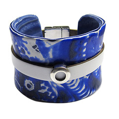 Picture: Armband in mixed media (cursisten)