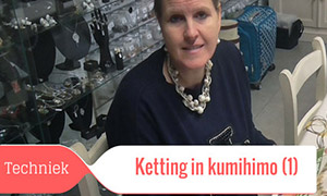 Halsketting maken in Kumihimo - Deel 1