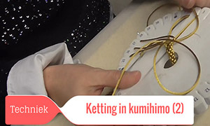 Halsketting maken in Kumihimo - Deel 2