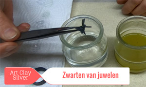 Art Clay Silver - Zwarten van juwelen