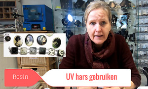 Gebruik van UV hars