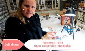 Polymeerklei - E03 - Nieuwe kleuren maken