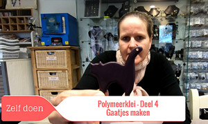 Polymeerklei - E04 - Een gaatje maken