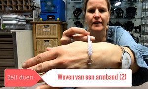 Weven van een armband - deel 2