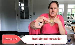 Correct voorbereiden van bronsklei