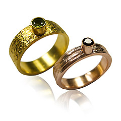 Picture: Vergulde zilveren juwelen