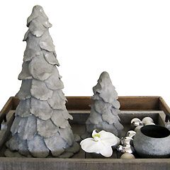 Picture: Kerstbomen in beton 