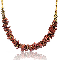 Picture: Kumihimo 3.0 met natuurstenen