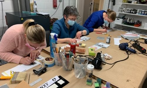 Picture: Sgrafitto schaaltjes