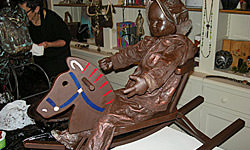 Picture: Kindje in Powertex