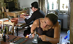 Picture: Glaskralen branden