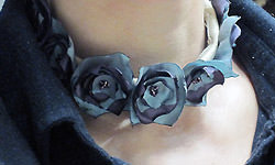 Picture: Fantasiejuweel bloemen in zijde