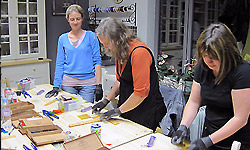 Picture: Glasfusing in de HotPot