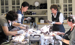 Picture: Vissenschool/schildpad in Powertex