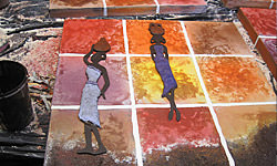 Picture: Waterdraagsters in Powertex