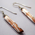 Picture: Hangers in Mokume Gane
