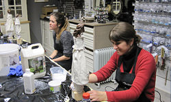 Picture: Esther en Mariani in Powertex