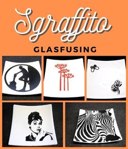 Workshop foto Glasfusen - sgraffito