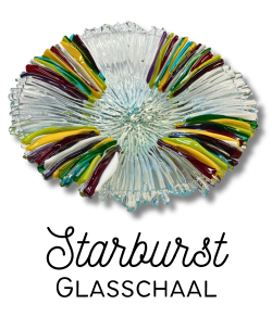 Workshop foto Starburst glasschaal